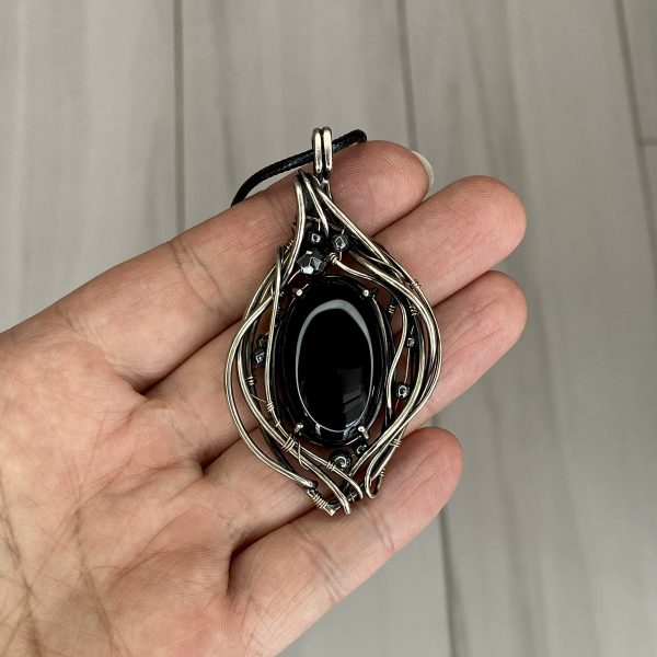 Shadow Guardian — Obsidian Pendant - Image 3