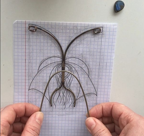 Orchid Pendant — Labradorite Pendant - Image 4