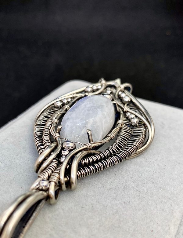 Stone of the Silent North — Moonstone Pendant - Image 4