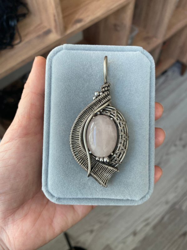 Eye of Love — Rose Quartz Pendant - Image 4