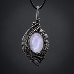 Eye of Love — Rose Quartz Pendant
