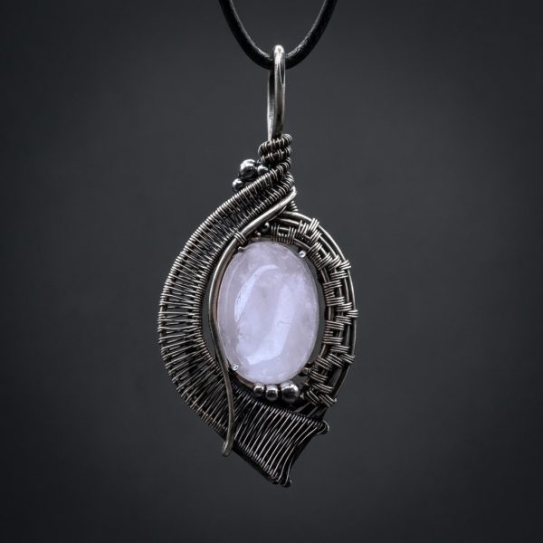 Eye of Love — Rose Quartz Pendant