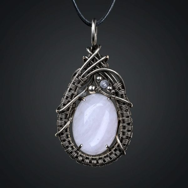 Heartseer — Rose Quartz Pendant - Image 2