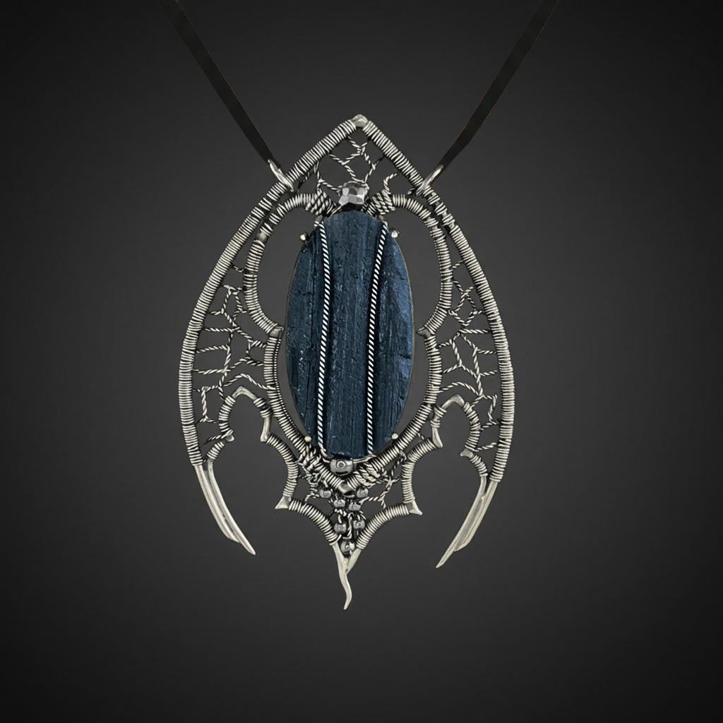Black Stingray — Black Tourmaline - Image 1