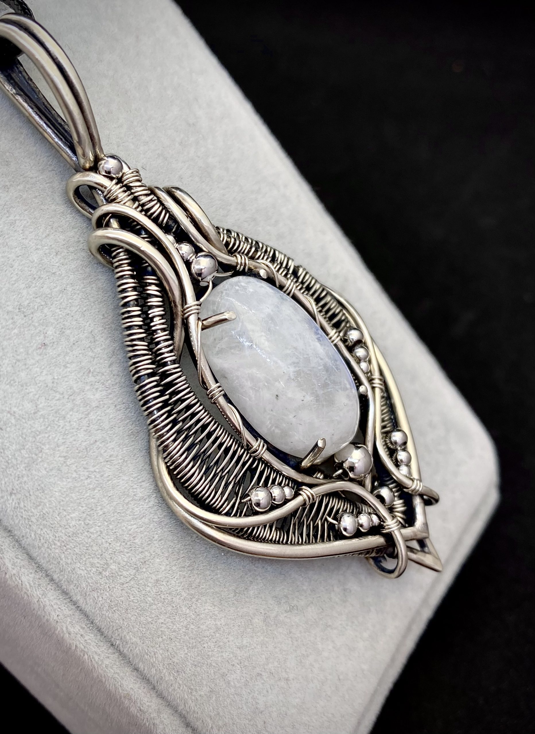 Stone of the Silent North — Moonstone Pendant - Image 6