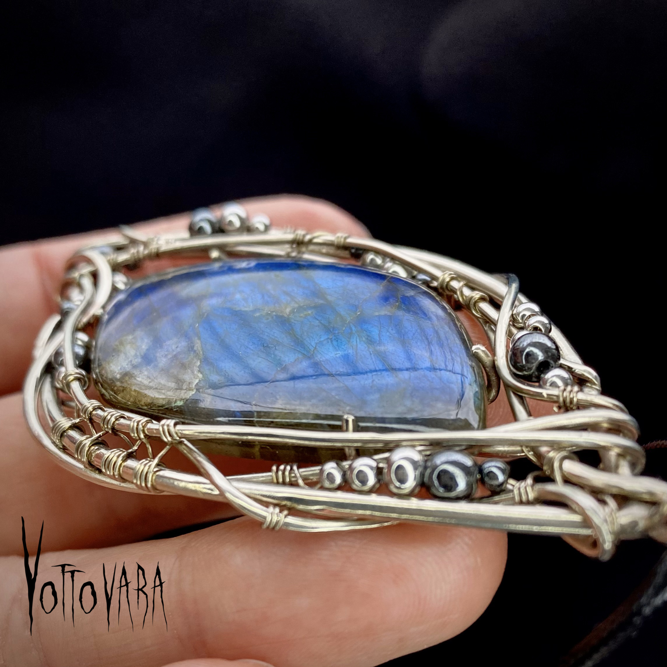 Blue Eye — Labradorite Pendant - Image 4