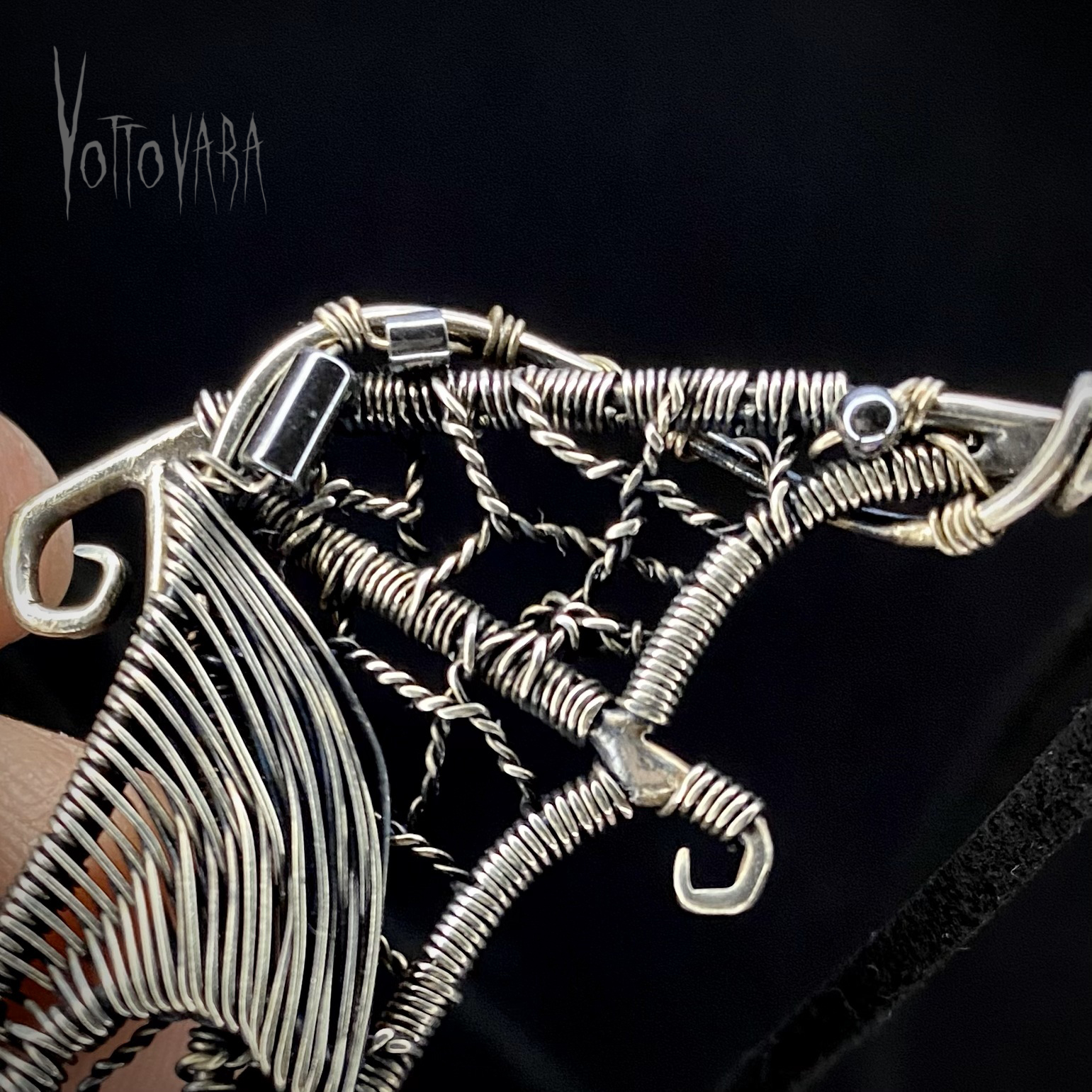 Bat of Darkness — Orthoceras Pendant - Image 5