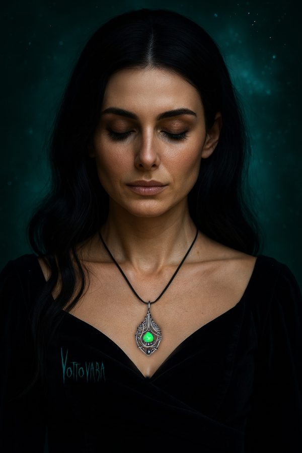 Green Star — Aurora Opal Pendant - Image 3