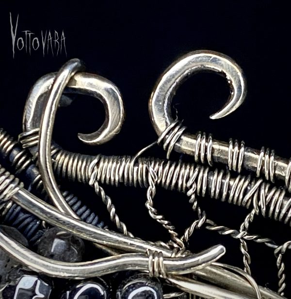 Alien Cocoon — Moonstone Pendant - Image 6