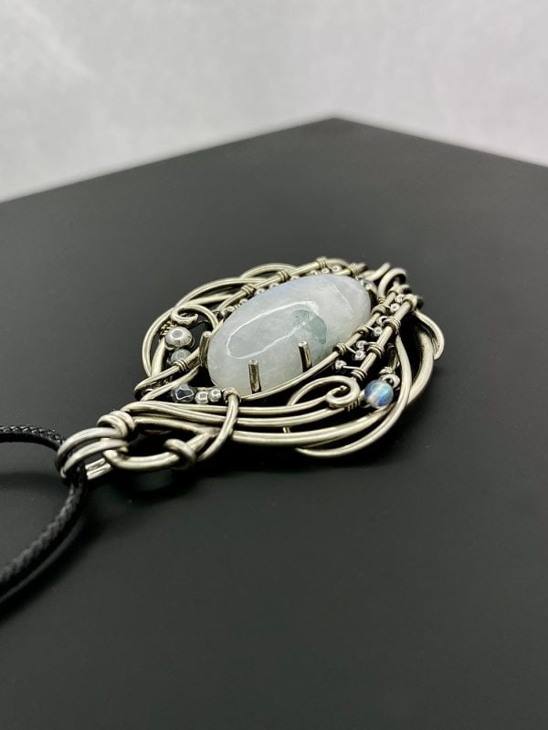 Moon Keeper — Moonstone Pendant - Image 5
