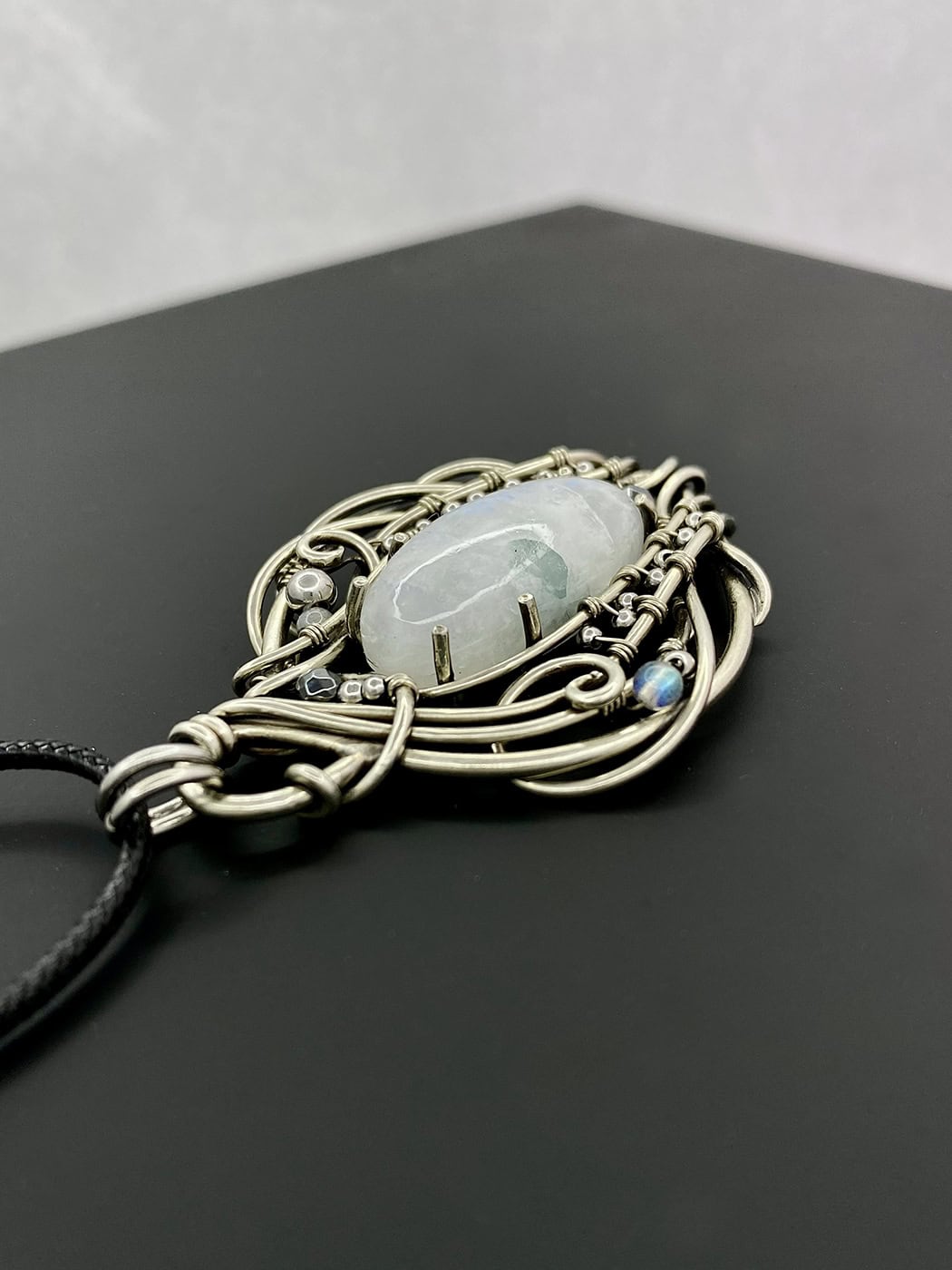 Moon Keeper — Moonstone Pendant - Image 5